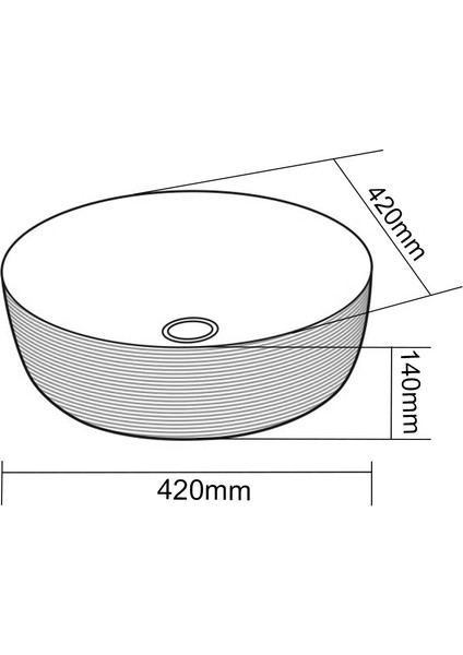 E-5004GS Tezgah Üstü Porselen Lavabo fiyatları