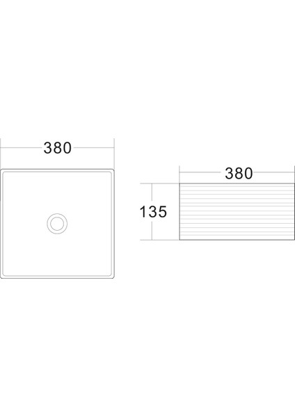 E-2105M4 Tezgah Üstü Porselen Lavabo modelleri