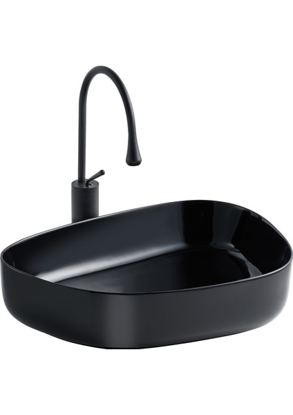 E-2107S Tezgah Üstü Porselen Lavabo