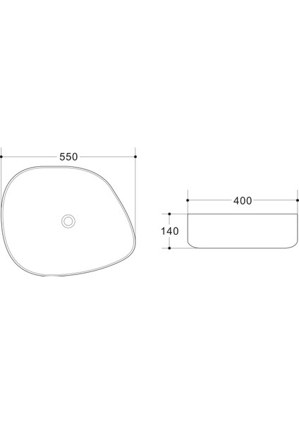 E-2107S Tezgah Üstü Porselen Lavabo fiyatları