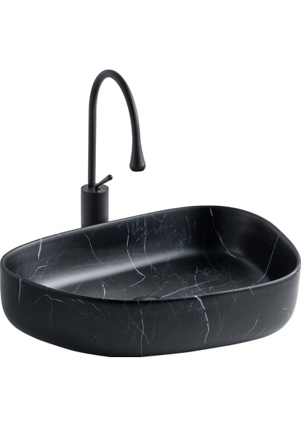 E-2107SM Tezgah Üstü Porselen Lavabo