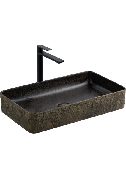 E-4061S Tezgah Üstü Porselen Lavabo