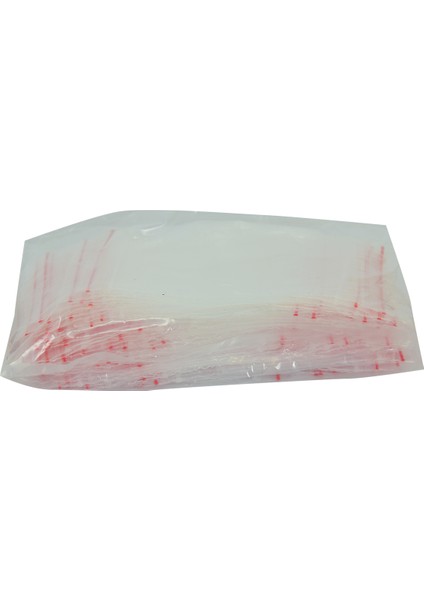 Kilitli Naylon Torba Poşet 7x9 cm Şeffaf 100 Adet 1 Paket