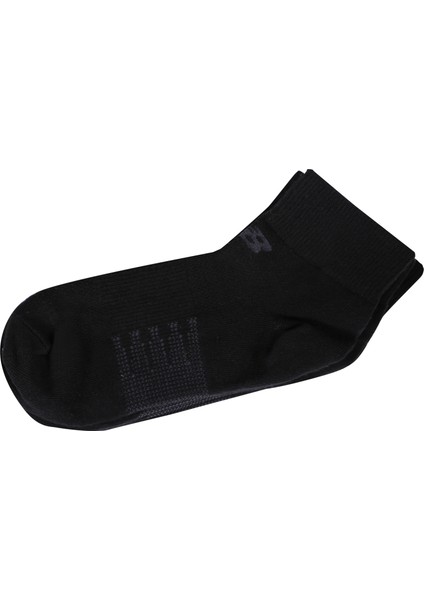 N624-3EU-BLACK Unisex 3'lü Çorap