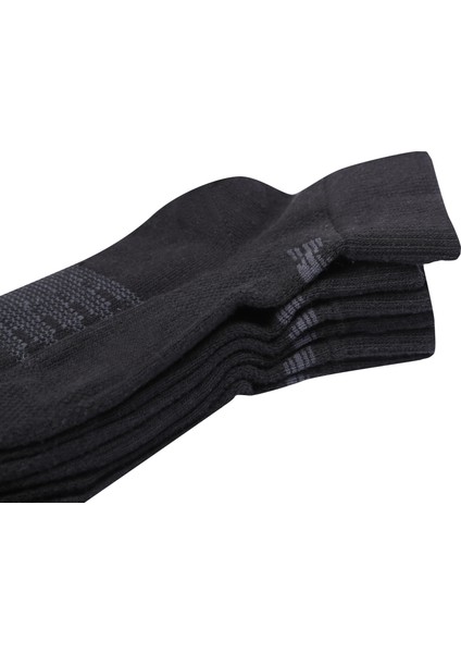 N624-3EU-BLACK Unisex 3'lü Çorap