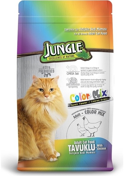 Colormix Tavuklu Kedi Maması 15 kg