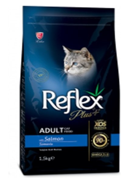 Plus Somonlu Yetişkin Kedi Maması 1.5 kg