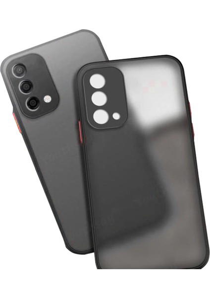 Realme Gt Master Edition London Serisi Darbeye Dayanıklı Kılıf - Buzlu Siyah