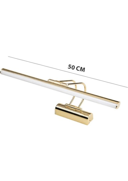 Aydınlatma Banyo Tablo Ayna Üstü LED Flüt Aplik Gün Işığı 50 cm