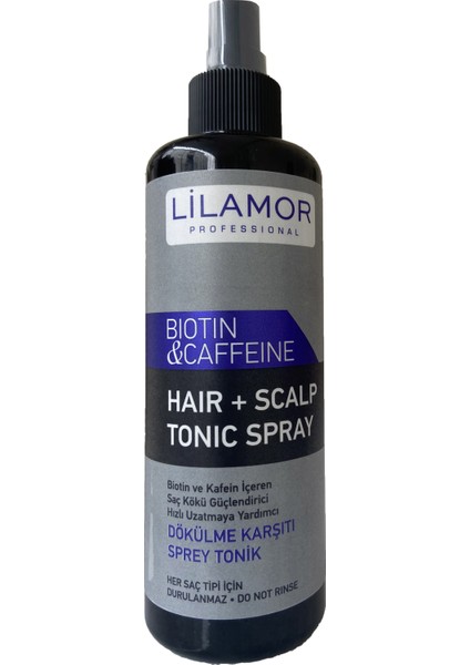 Professional Biotin & Caffeine Saç Sprey Tonik 250
