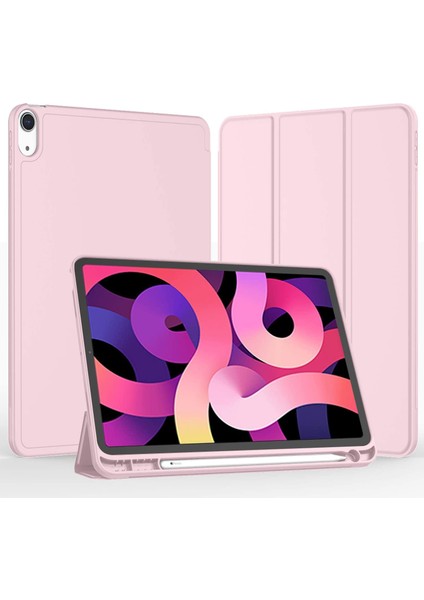 Apple iPad Air 11inç Air 4/5/6.Nesil 10.9 Kılıf Kalem Bölmeli Smart Case A2072 (10.Nesil Değildir) fiyatları