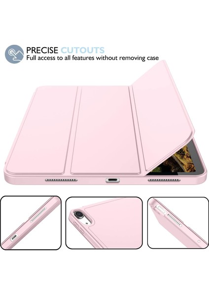 Apple iPad Air 11inç Air 4/5/6.Nesil 10.9 Kılıf Kalem Bölmeli Smart Case A2072 (10.Nesil Değildir) indirimleri