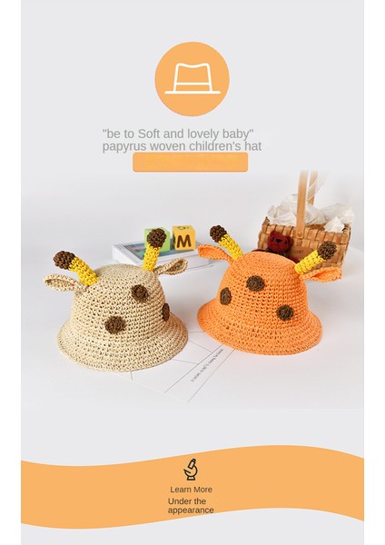 Çocuk Yaz Plaj Şapkası (Yurt Dışından) fiyatları