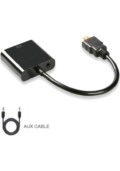 1080P HDMI To VGA Dönüştürücü Çoklayıcı