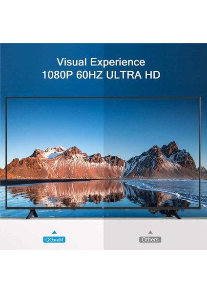 VGA To Display Port Dönüştürücü QG-HD25