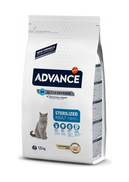 Sterilised Hindili Kısırlaştırılmış Kedi Maması 1.5 kg