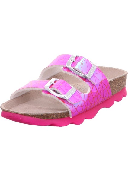 SUPERFİT Superfit JELLIES Pembe Kız Çocuk Mantar Terlik