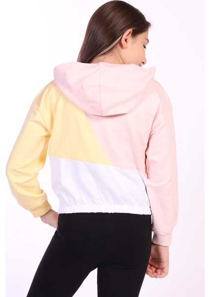 Toontoy Kız Çocuk Garnili Kapüşonlu Sweatshirt fiyatları