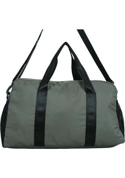 30X50X16 cm Gri Paraşut Kumaş Plaj Spor ve Seyahat Çantası fiyatları