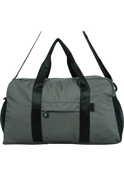 30X50X16 cm Gri Paraşut Kumaş Plaj Spor ve Seyahat Çantası fırsatları