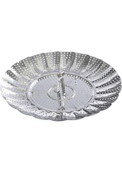 Buharda Pişirme Aparatı Haşlama Sepeti Katlanabilir Sebze fırsatları