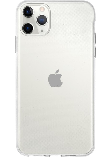 Caseworld Apple iPhone 11 Pro Kapak Şeffaf Silikon Kılıf