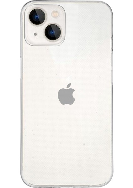 Caseworld Apple iPhone 13 Kapak Şeffaf Silikon Kılıf
