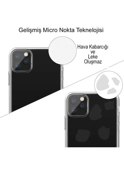 Caseworld Apple iPhone x Kapak Şeffaf Silikon Kılıf