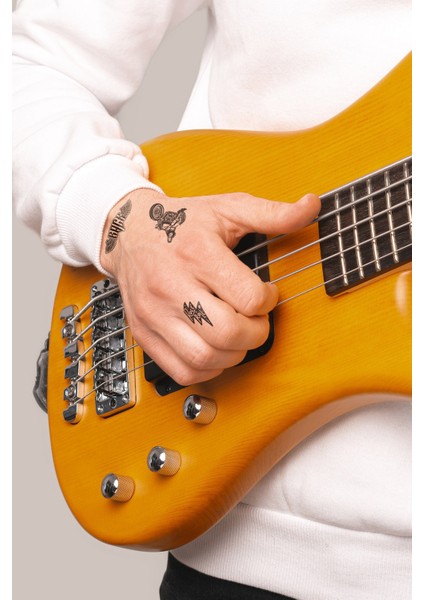 Artikel Kuru Kafa -7 Geçici Dövme,geçici Tattoo ,vücut Dövme,kol Bilek Dövme,boyun Dövme,sırt Dövme