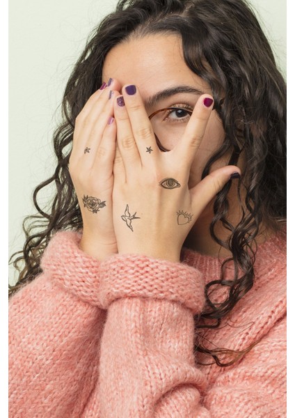 Şekilller -2 Geçici Dövme,geçici Tattoo ,vücut Dövme,kol Bilek Dövme,boyun Dövme,sırt Dövme