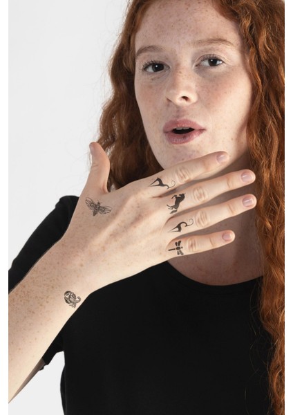 Artikel Animals -2 Geçici Dövme,geçici Tattoo ,vücut Dövme,kol Bilek Dövme,boyun Dövme,sırt Dövme