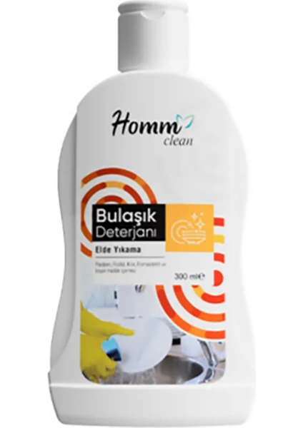 Homm Life  Clean Bulaşık Deterjanı Elde Yıkama 300 ml