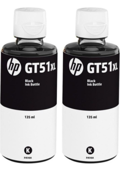 GT51xL-GT52 Deskjet Siyah Ikili Ink Bottle GT5811