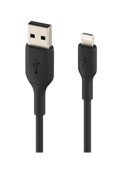 Belkin Apple Lightning Hızlı Şarj ve Data Kablosu 1m Siyah