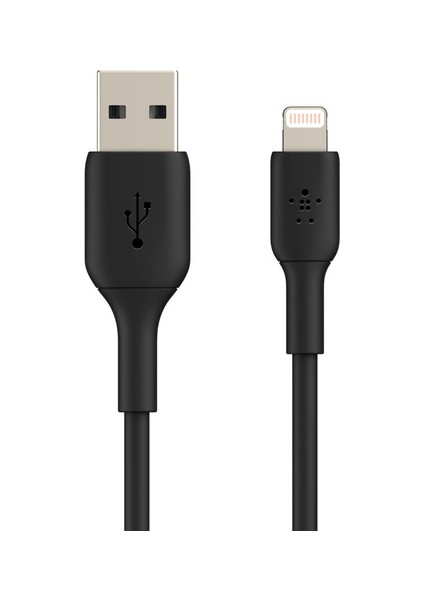 Belkin Apple Lightning Hızlı Şarj ve Data Kablosu 1m Siyah