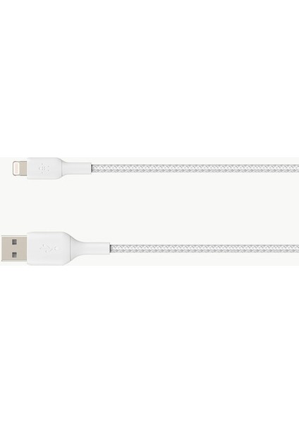 Belkin Örgülü Apple Lightning Hızlı Şarj ve Data Kablosu 2