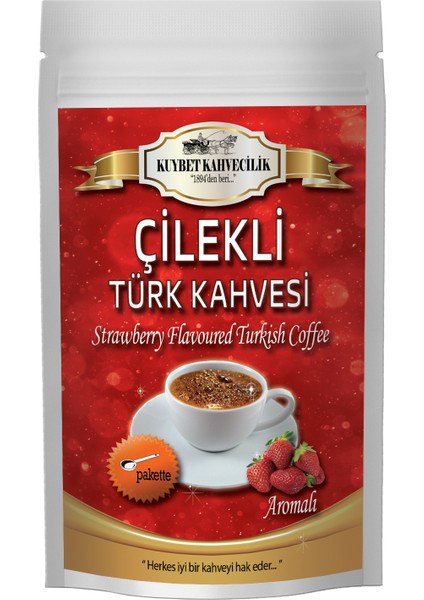 Çilekli Türk Kahvesi 200 gr