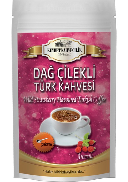 Dağ Çilekli Türk Kahvesi 200 gr