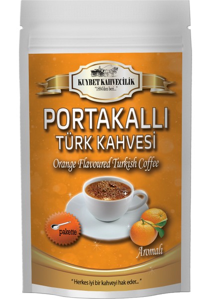 Portakallı Türk Kahvesi 200 gr