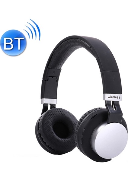 Mh8 Wiress Katlanır Bluetooth Kulaklık Gümüş (Yurt Dışından)