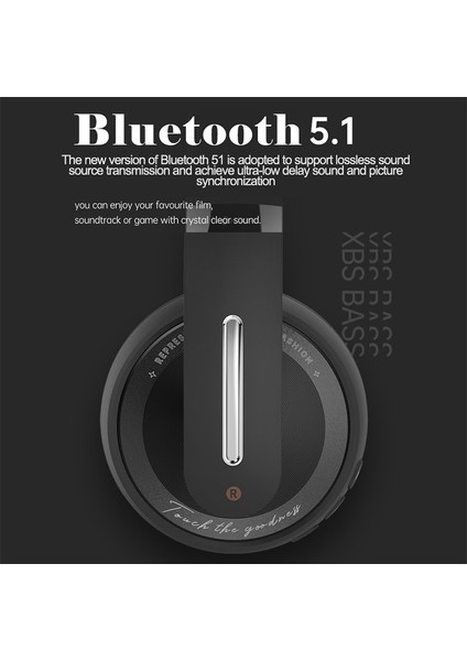 P6 Bluetooth Wiress Stereo Kulaklık Siyahı (Yurt Dışından)