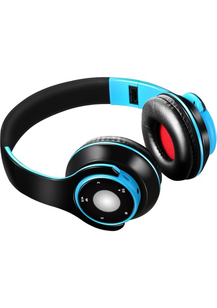 Sg-8 Katlanır Müzik Bluetooth Kulaklık Mavisi (Yurt Dışından)