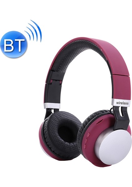 Mh8 Wiress Katlanır Bluetooth Kulaklık Mor (Yurt Dışından)