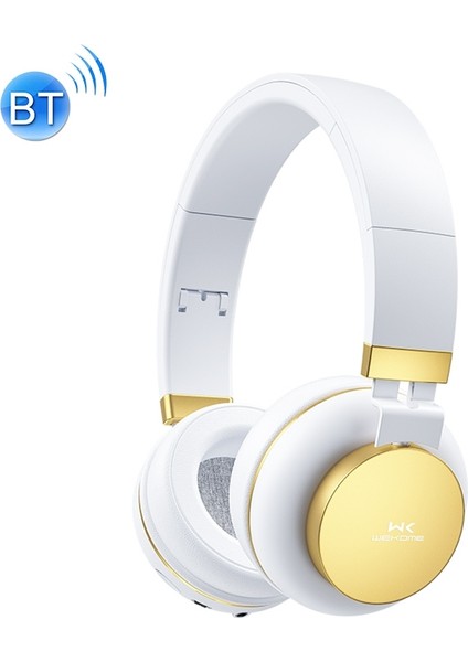 V39 Katlanabilir Wiress Bluetooth Kulaklık Beyaz (Yurt Dışından)