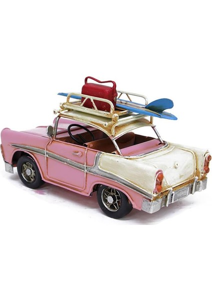 Metal Araba Çerçeveli Biblo Dekoratif Hediyelik modelleri