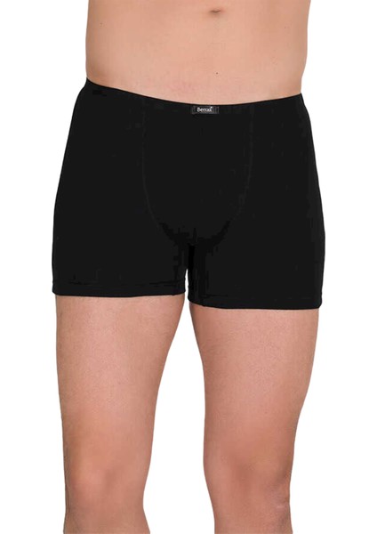 Erkek 3'lü Modal Boxer 4488 | Siyah