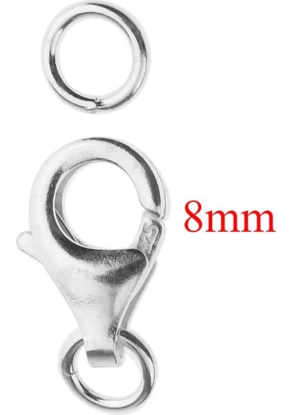 Prettyia 1 Adet Gümüş 925 Istakoz Pençeleri Toka Dıy Takı Bulma 8mm(Yurt Dışından) indirimleri