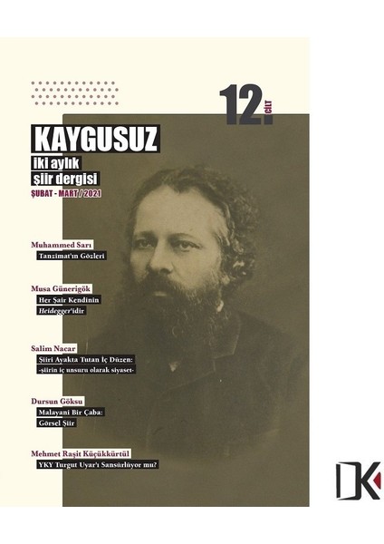 Kaygusuz Şiir 12. Sayı Şubat-Mart 2021