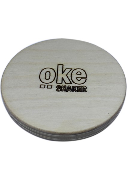 okecajon S Chip Shaker, Wood Shaker, Ahşap Shaker