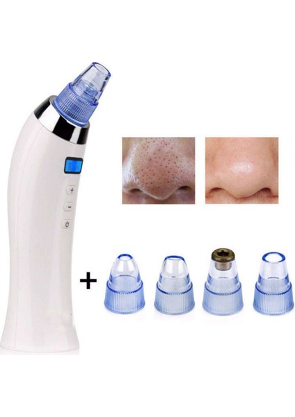 Xn 8030 Beautiful Skin Care Expert Şarjlı Vakumlu Siyah Nokta Cilt Temizleyici Yüz Temizleme Cihazı